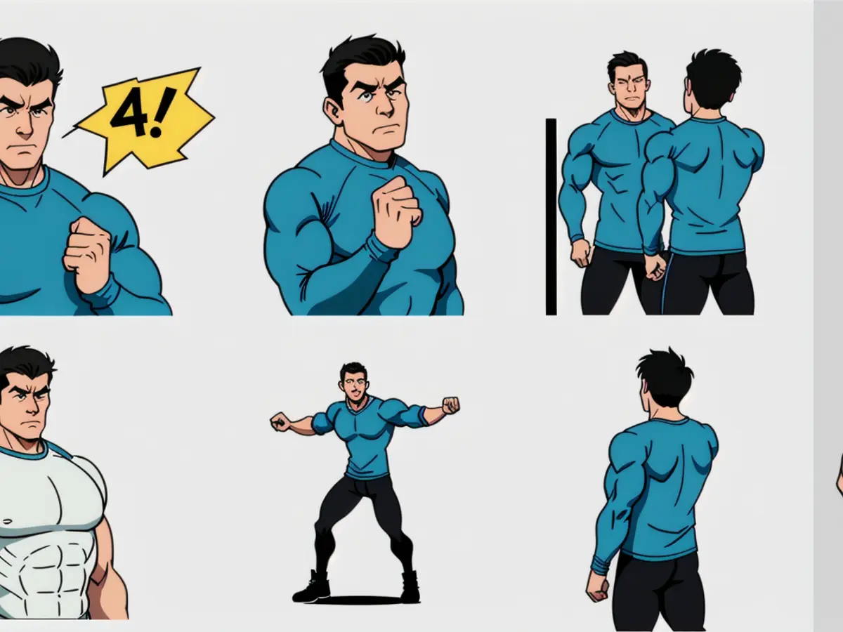 Illustrated depiction of Dissociative Personality Disorder, Imposter Syndrome, or Split Personality...